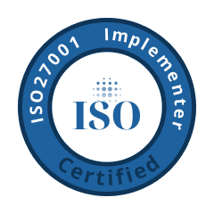 ISO 27001 Certified Implementer certification badge